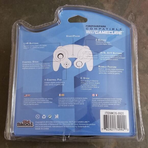 Gamecube Controller, Orange / Spice (NEW) - Nintendo - Old Skool - Picture 4 of 5